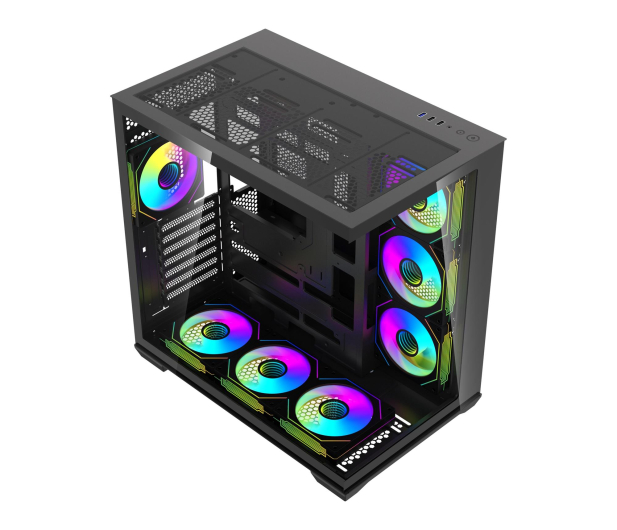 DarkFlash C280 Black + 7 Fans - 1526237 - zdjęcie 8